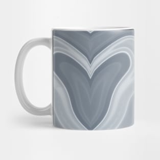 Grey Abstract Marble  Pattern Mug